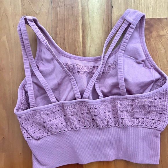 (Full Matching Set) GYMSHARK energy+ seamless set in dusty pink- Size Small - Picture 6 of 6
